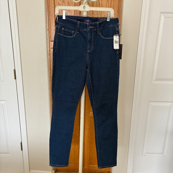 NWT NYDJ Alina Blue Jean Legging Size 8 - Picture 1 of 5